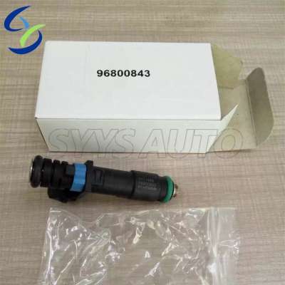 Car parts Fuel injector with favorite price and well-made quality 96800843 968 008 43 For Chevrolet Spark Captiva Aveo